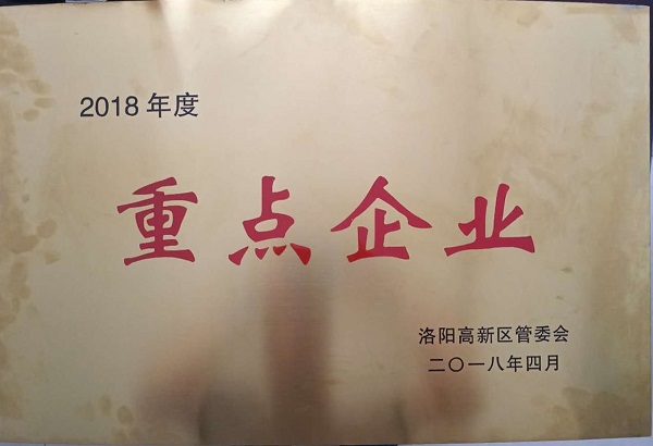 2018年重点企业